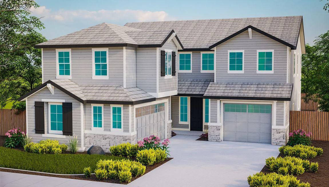 3361 Grouse Ridge Court Rocklin, CA 95765 - Photo 1 of 1 a front view of a house with a yard and plants