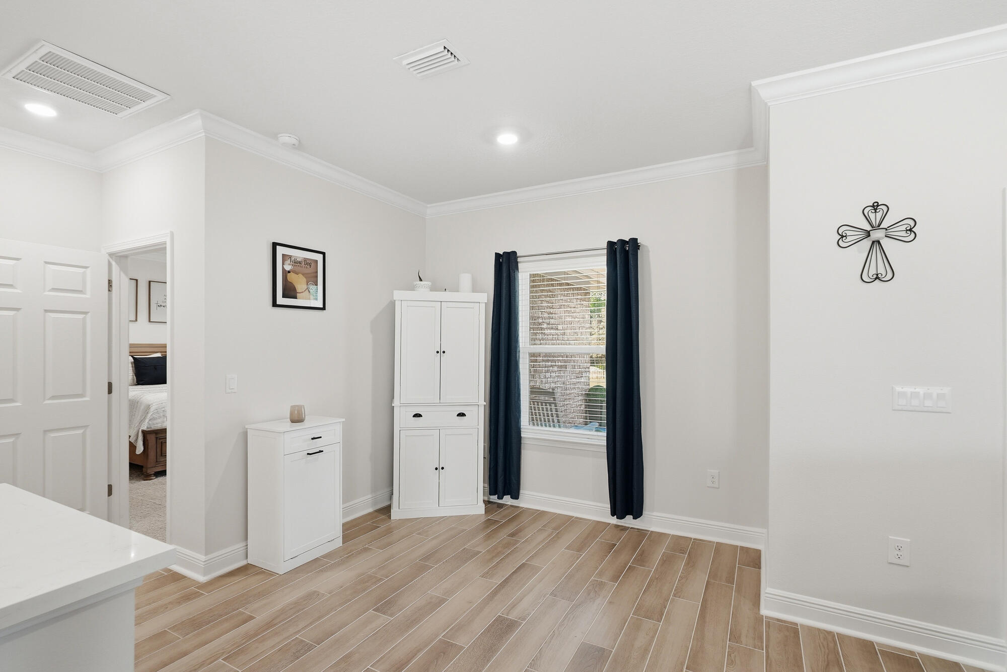 158 Bentgrass Road South Freeport, FL 32439 - Photo 13 of 66 a view of empty room with wooden floor