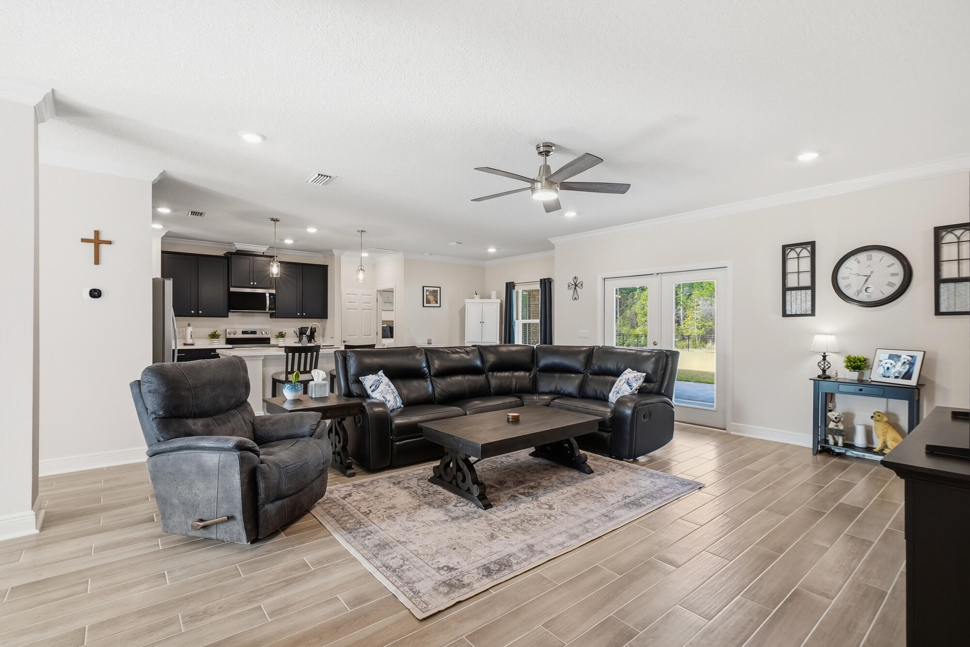 158 Bentgrass Road South Freeport, FL 32439 - Photo 6 of 66 a living room with furniture kitchen view and a large window