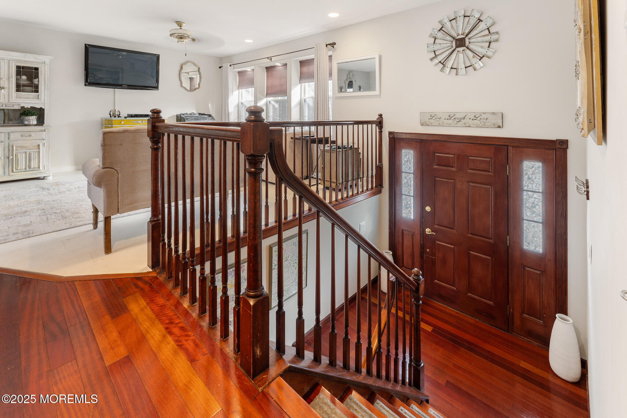 4 Yorkshire Drive Jackson, NJ 08527 - Photo 10 of 58 a view of entryway with wooden floor and livingroom