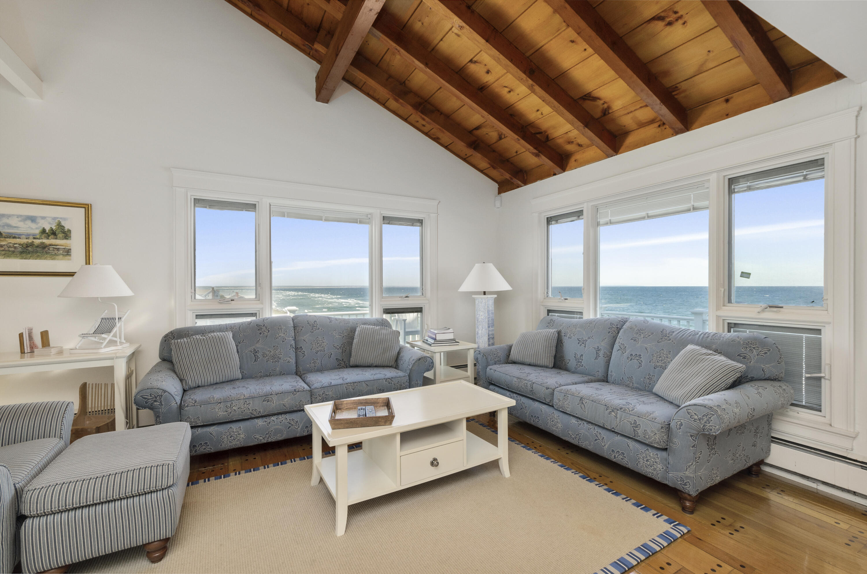 96 Shore Drive Dennis, MA 02638 - Photo 11 of 37 a living room with furniture and a large window
