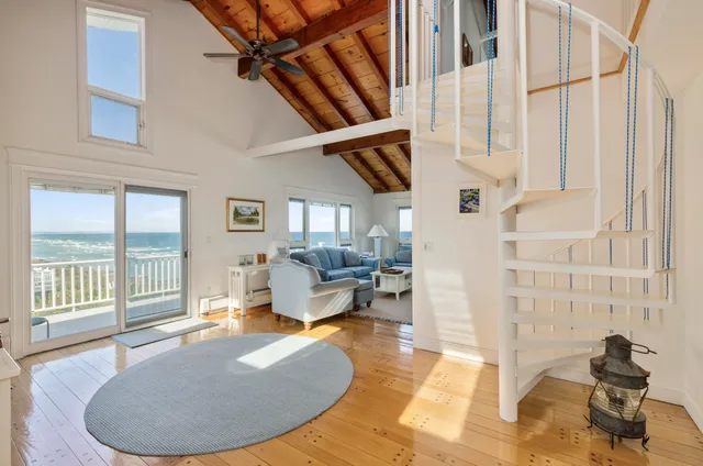 a view of an entryway with staircase