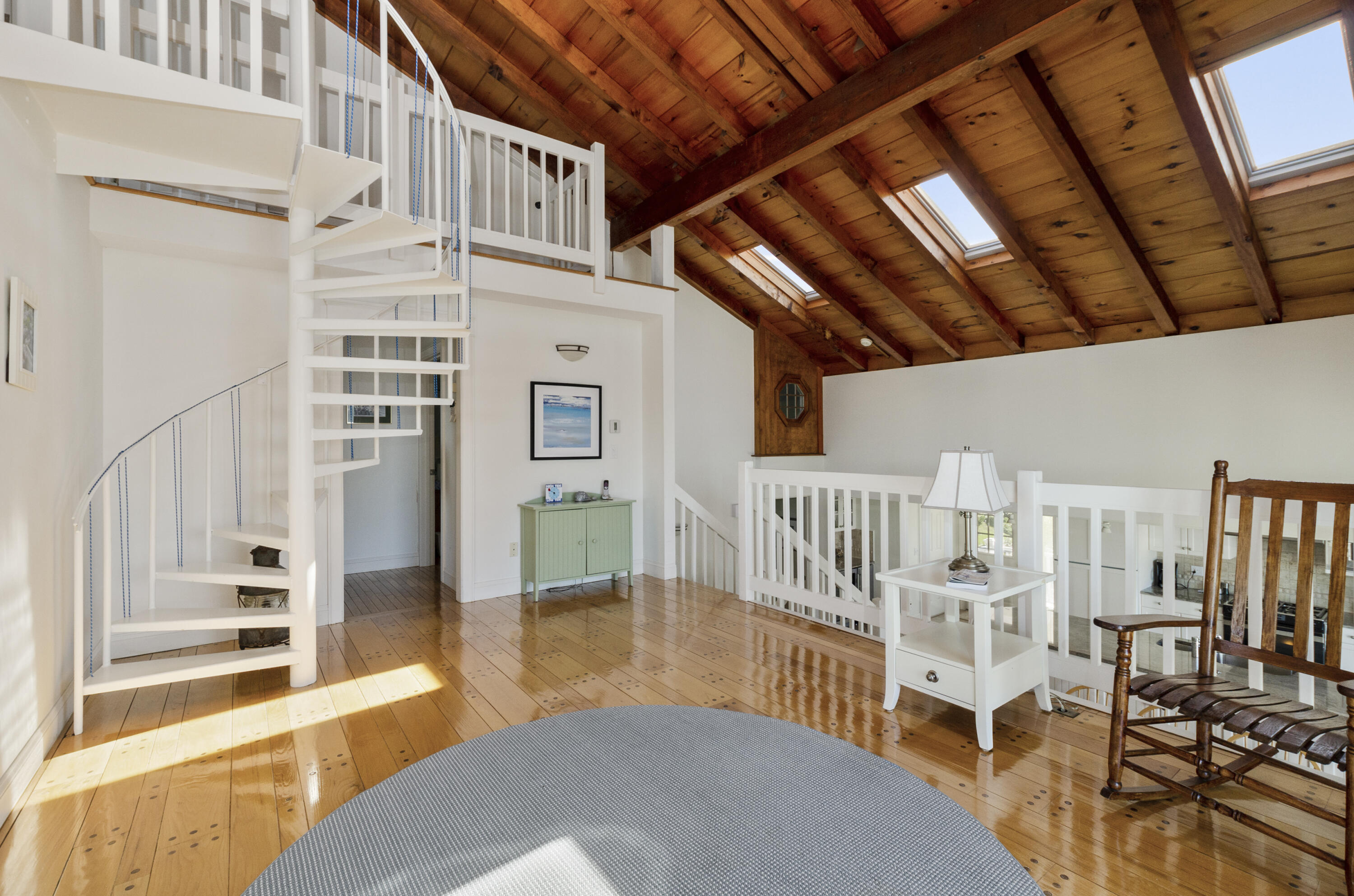 96 Shore Drive Dennis, MA 02638 - Photo 13 of 37 a view of an entryway with staircase