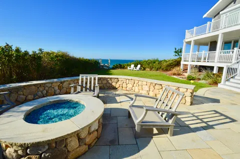 a view of an ocean beach