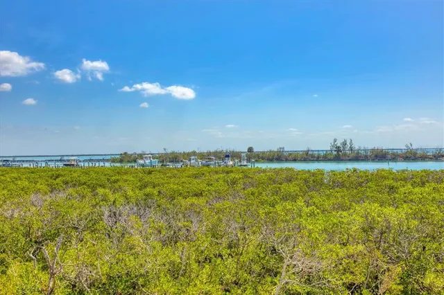 a house with a garden view