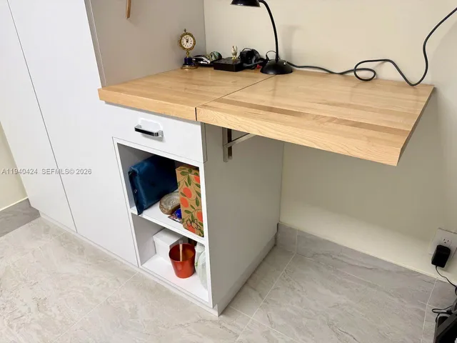 an aerial view of lake