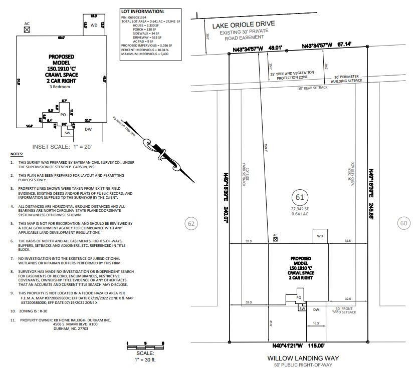 1501 Willow Lndg Way Willow Spring, NC 27592 - Photo 13 of 15 a picture of a floor plan