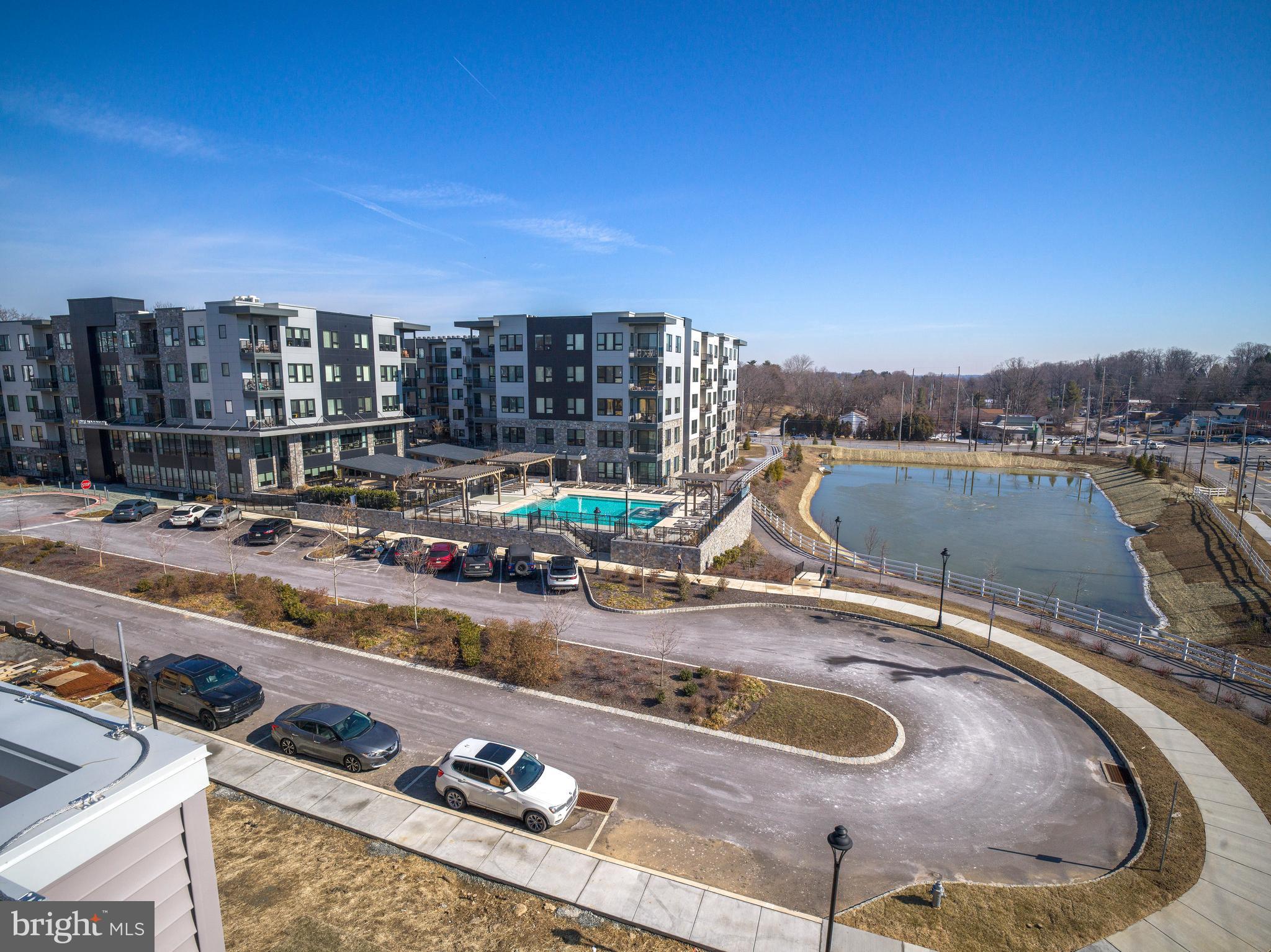 354 Paddock Circle Newtown Square, PA 19073 - Photo 29 of 36 a view of a swimming pool with a terrace