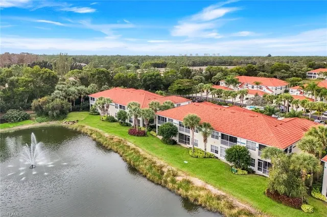 a view of a lake with a mountain in the background