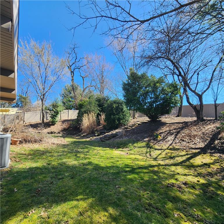 2417 Marbury Road Pittsburgh, PA 15221 - Photo 30 of 31 a view of a backyard with plants and large trees