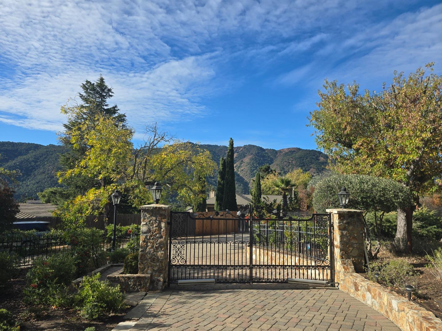 9 Story Road Carmel Valley, CA 93924 - Photo 58 of 60 a view of a wrought iron fences in front of house
