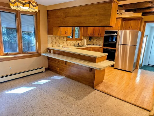 a room with storage and utility