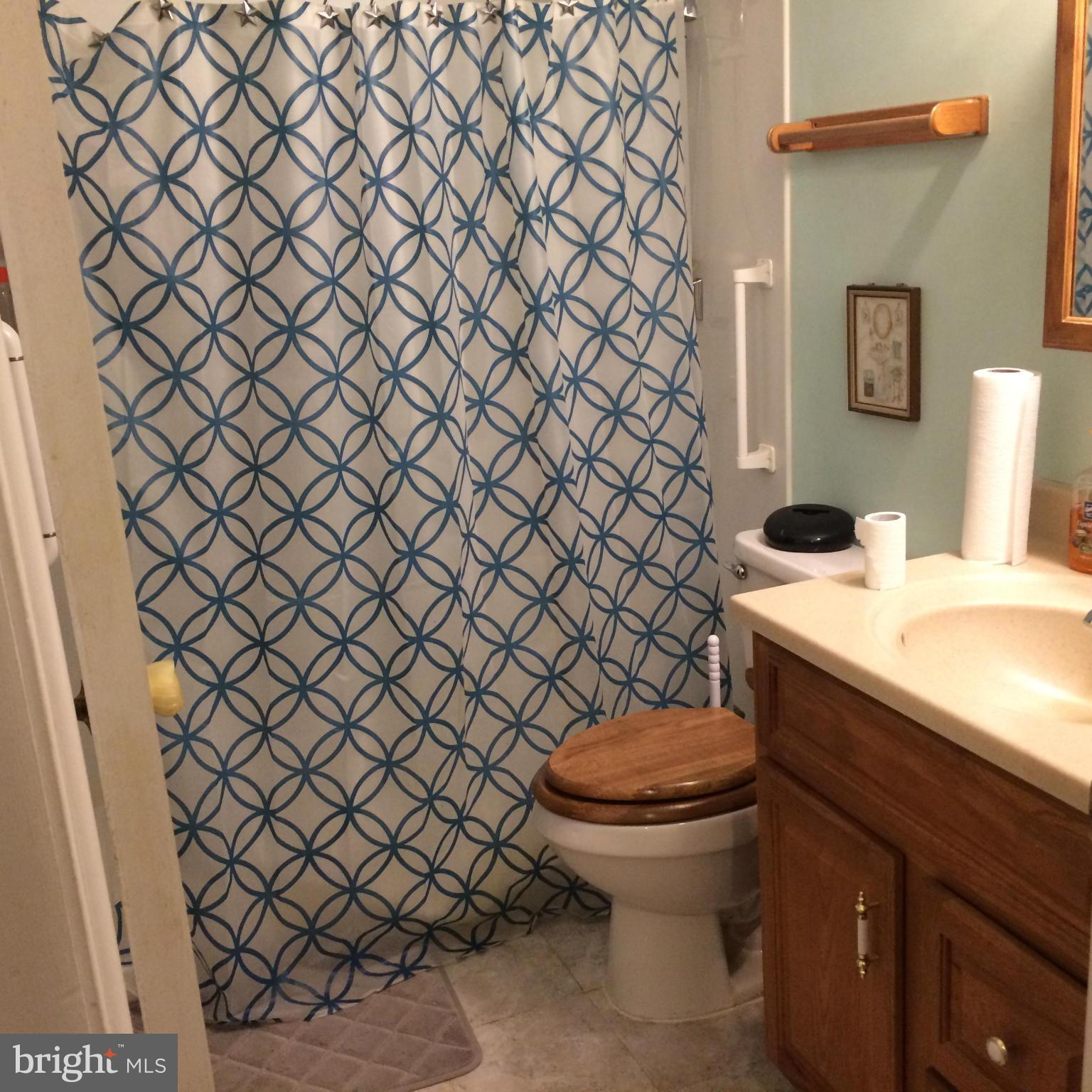 8094 Grandview Court Springfield, VA 22153 - Photo 8 of 13 a bathroom with a sink and a toilet