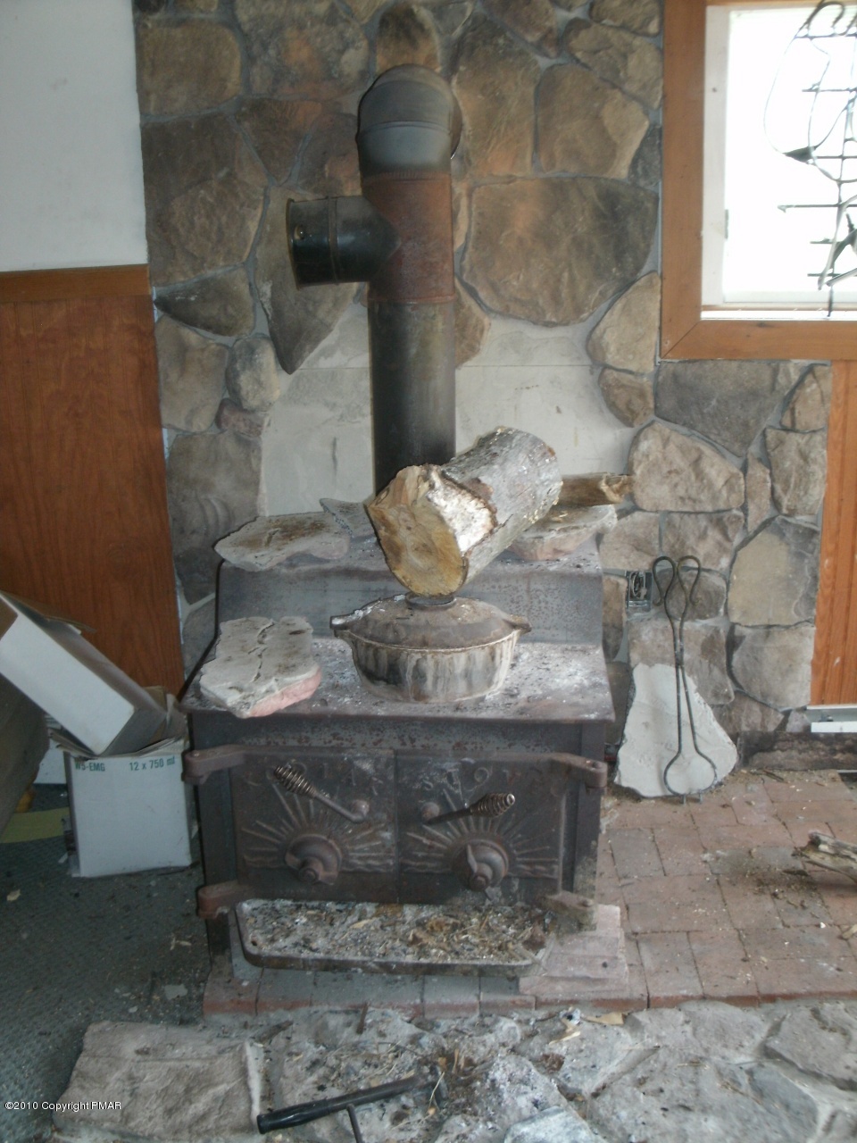 45010 Cherry Valley Road Stroudsburg, PA 18360 - Photo 15 of 15 Woodstove in Lower Level