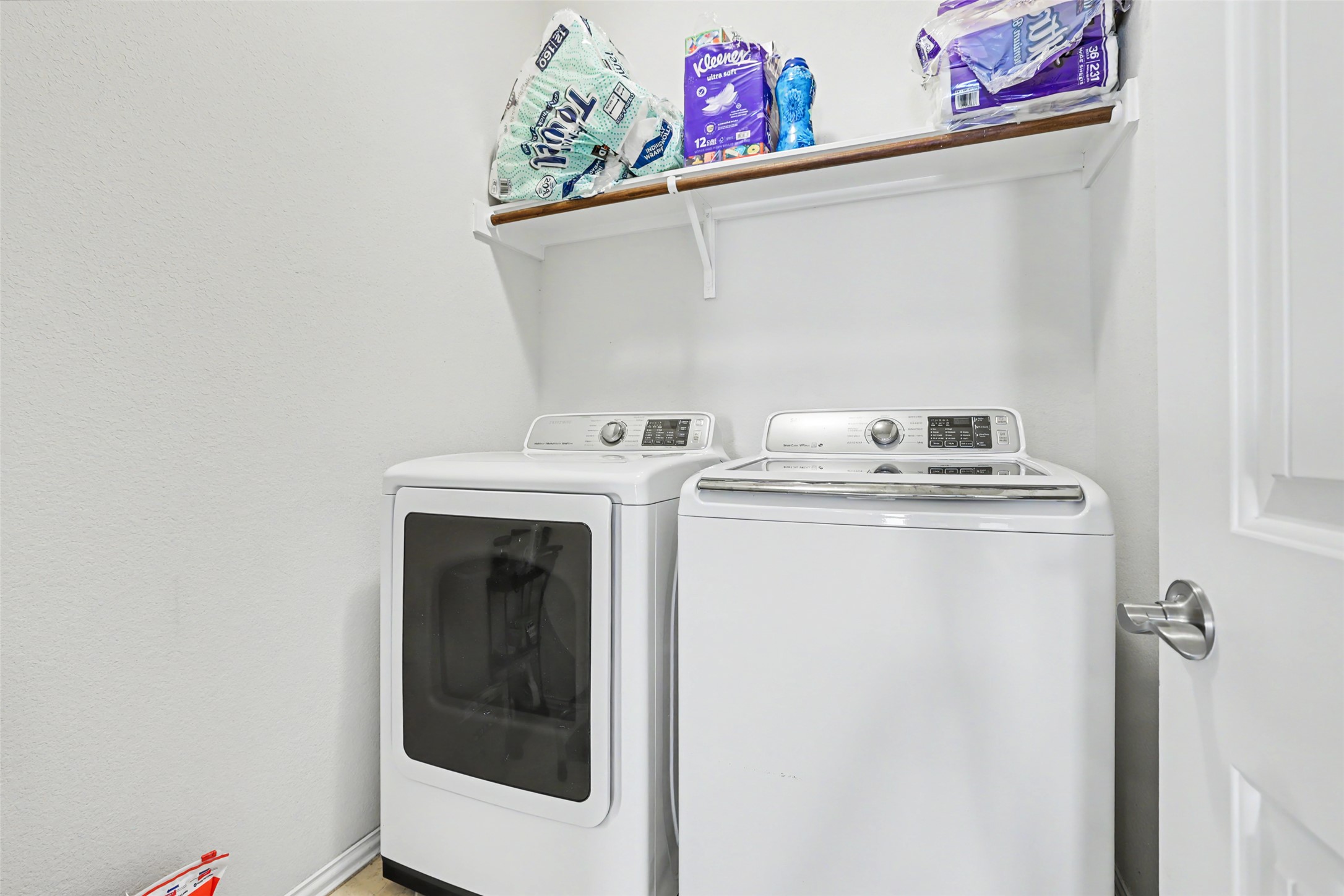 5845 Kleberg Trail Austin, TX 78747 - Photo 26 of 30 a utility room with dryer and washer