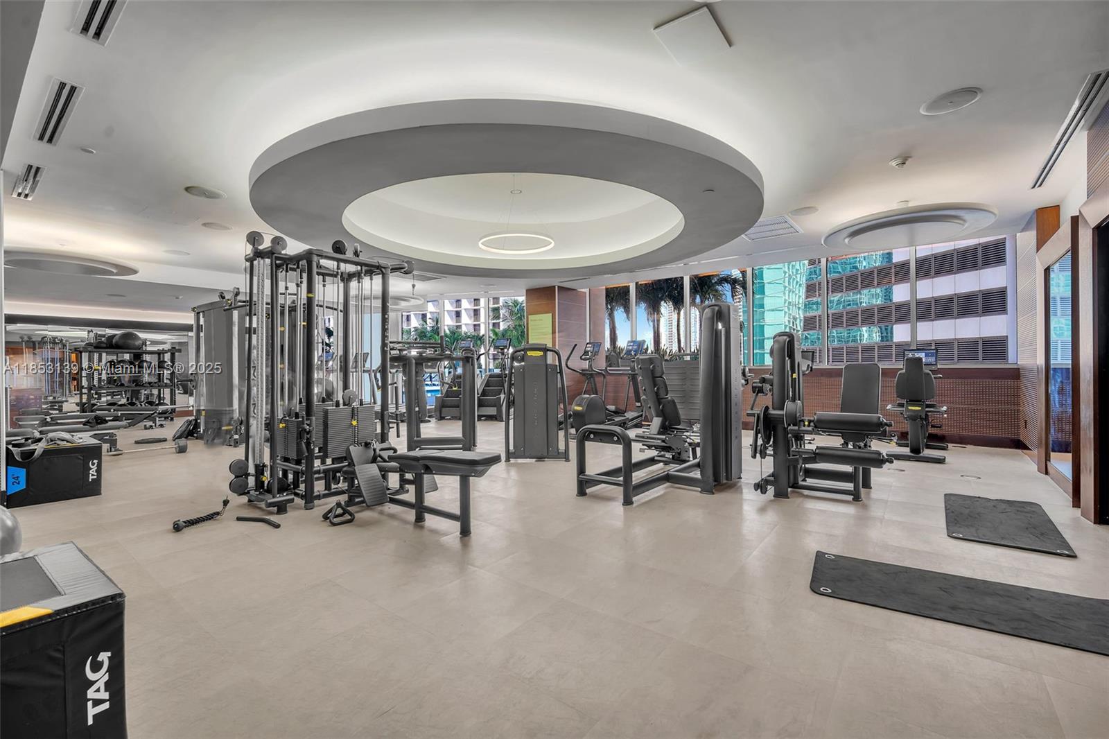 200 Biscayne Blvd Way, Unit 904 Miami, FL 33131 - Photo 24 of 24 a view of a room with gym equipment
