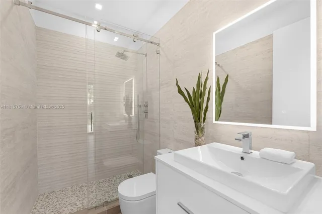 a view of swimming pool with outdoor seating