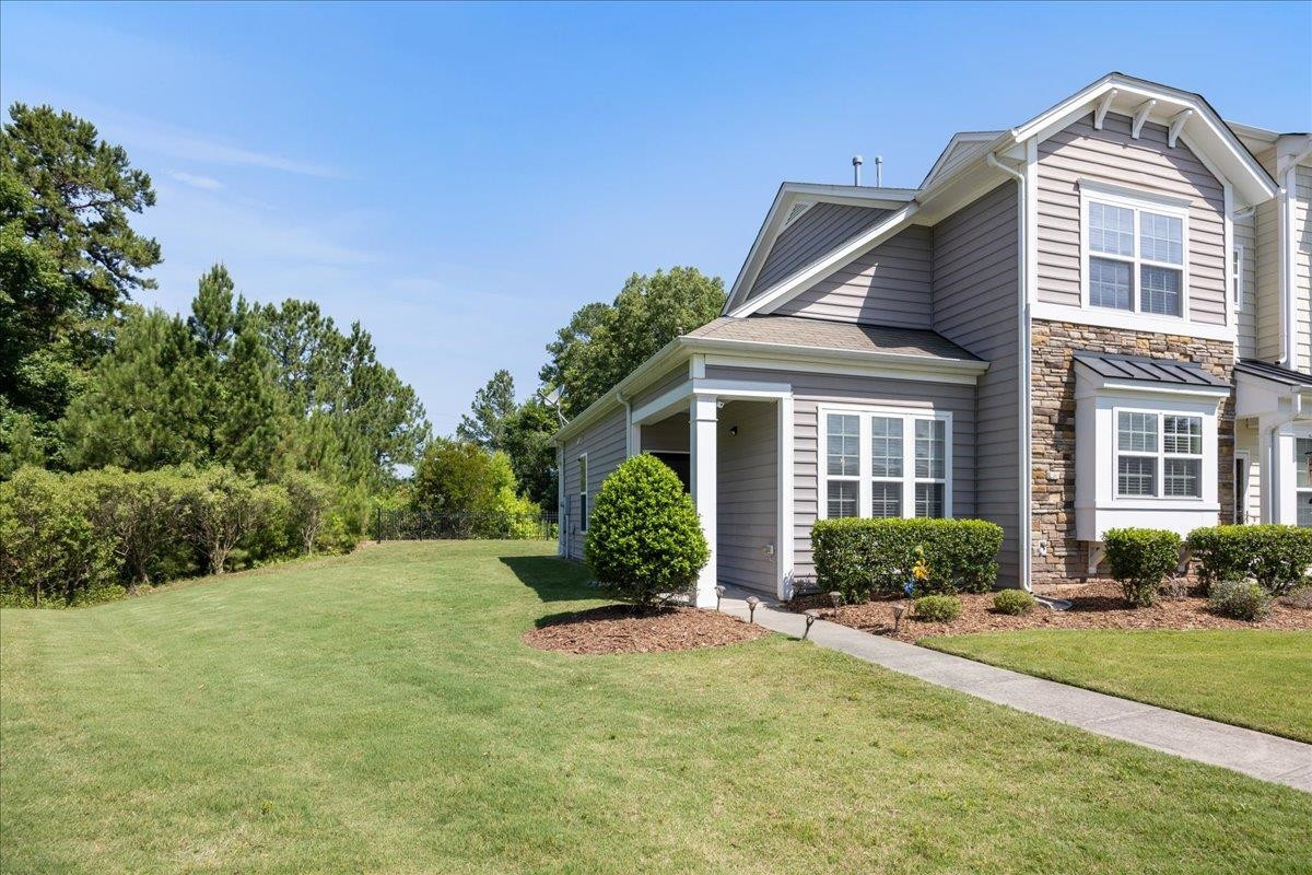 1601 Grace Point Road Morrisville, NC 27560 - Photo 1 of 18 END UNIT FRONT EXTERIOR W/STONE ACCENT