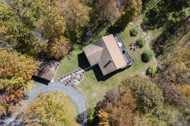 a view of a house with a park