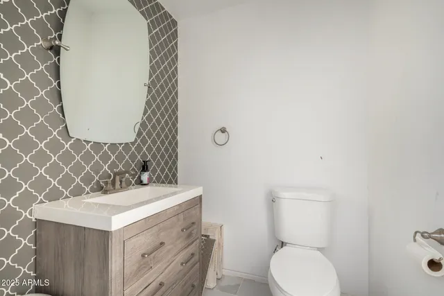 a view of a bathroom with a shower