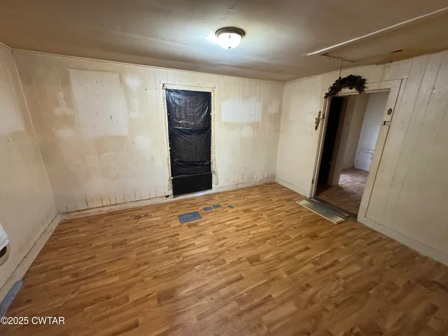 a view of empty room