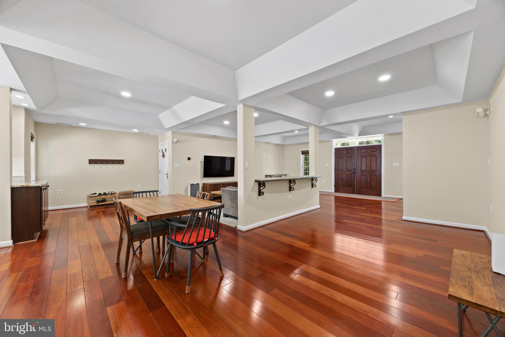 11019 Ring Road Reston, VA 20190 - Photo 13 of 78 a view of a dining room with furniture and wooden floor