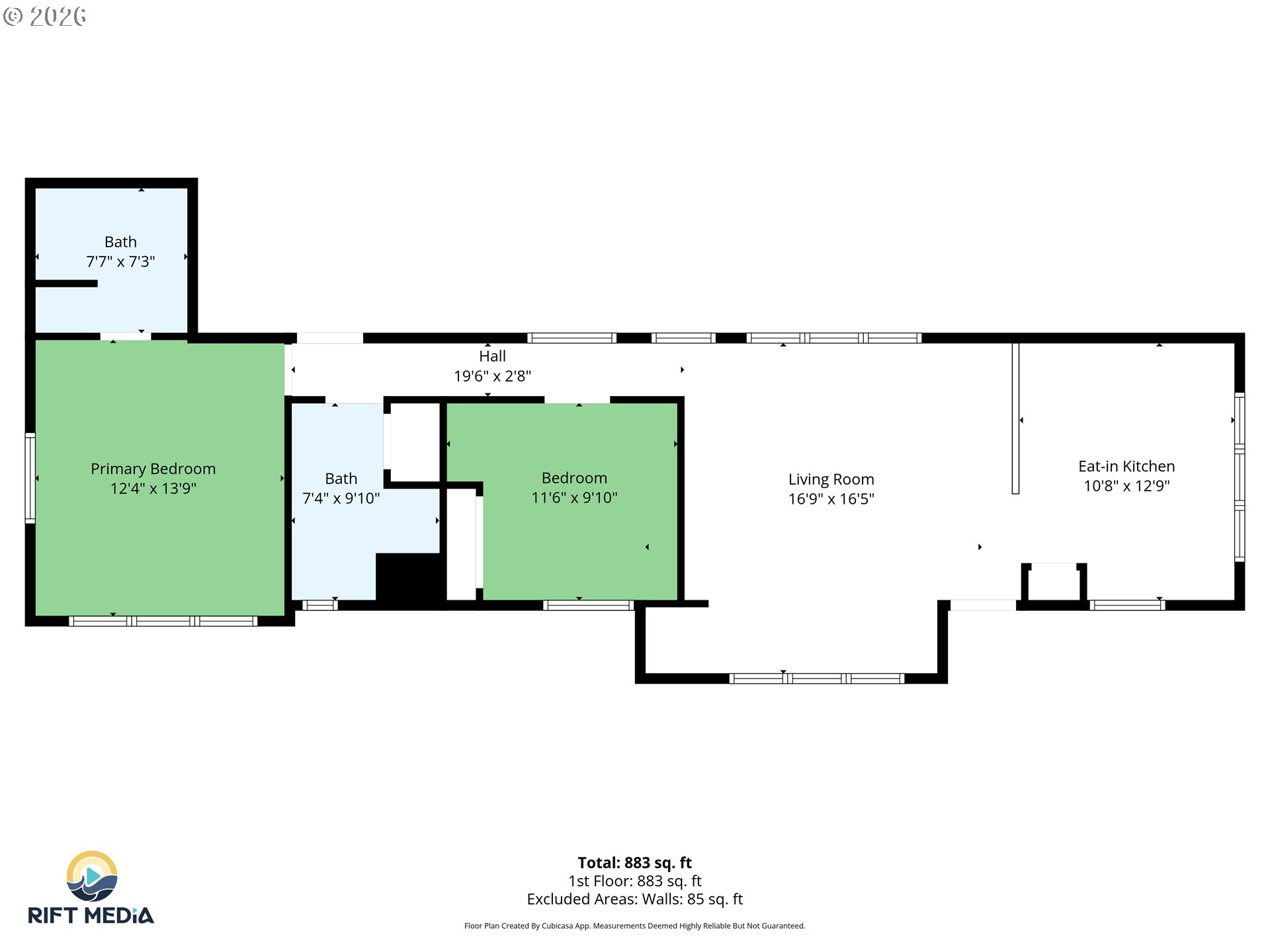 205 South 54th Street, Unit 76 Springfield, OR 97478 - Photo 41 of 41 Floor Plan