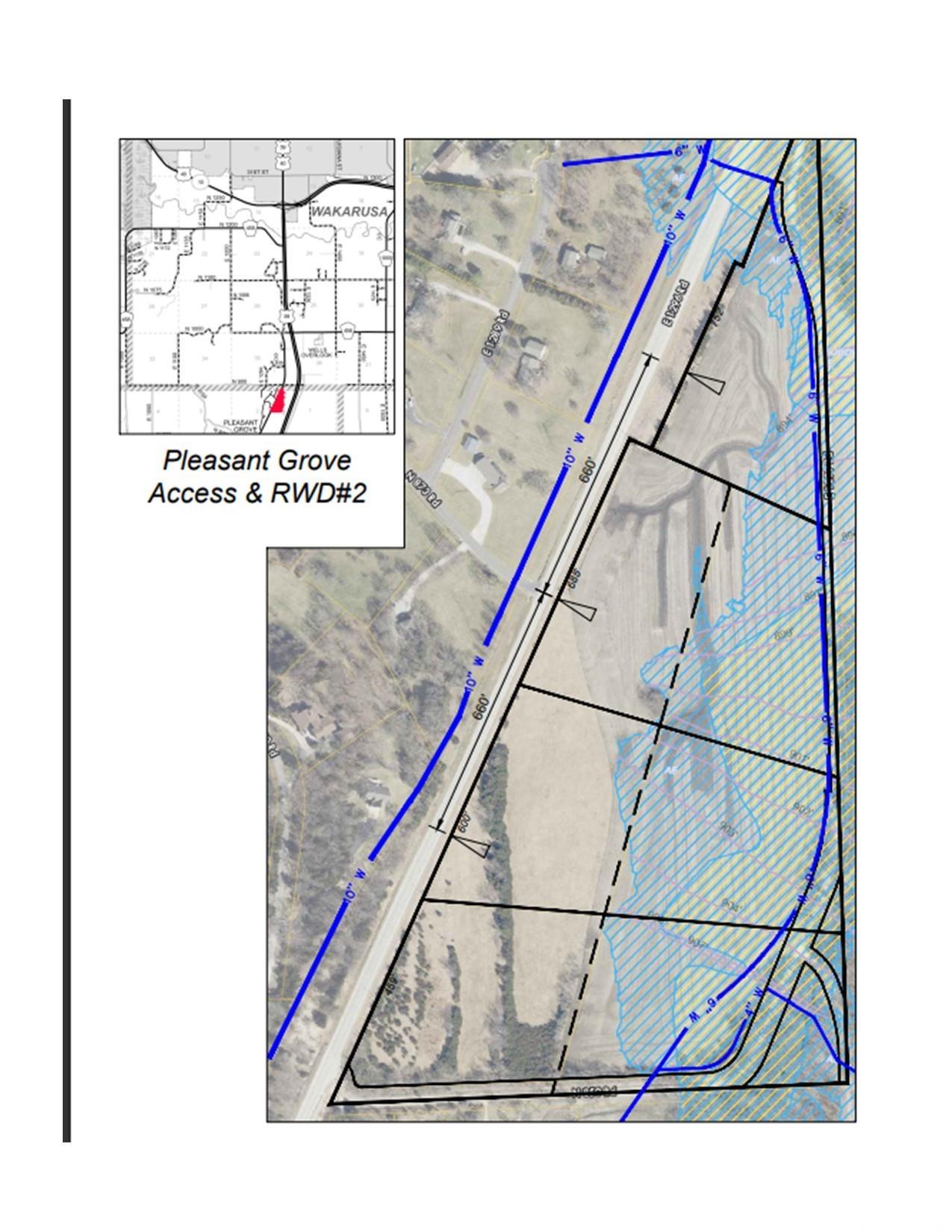 N 850 East 1296th Rd