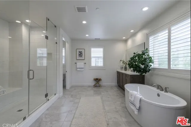 a outdoor space with furniture