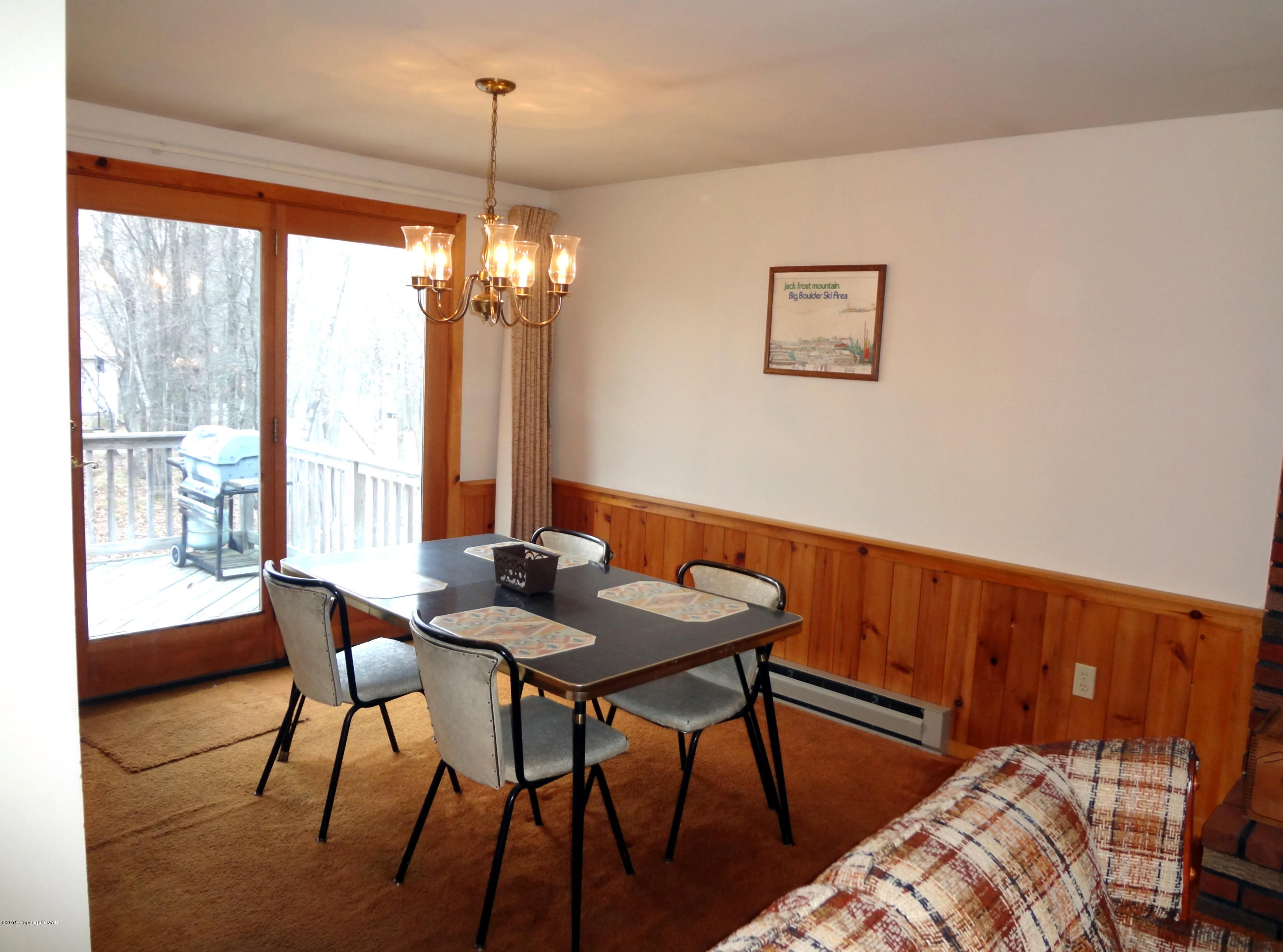 35 Shortridge Road Albrightsville, PA 18210 - Photo 14 of 27 a view of a dining room with furniture window and outside view