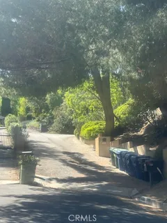 a view of a yard and front of house