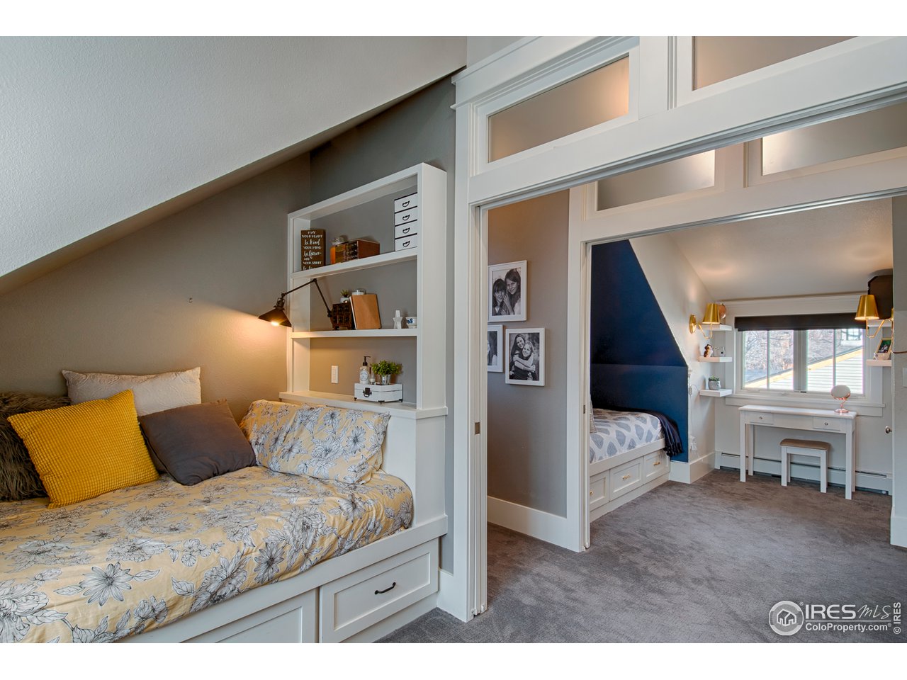 3182 7th Street Boulder, CO 80304 - Photo 24 of 38 a bedroom with a bed and window