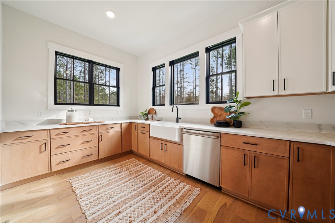 1165 Cardinal Crest Terrace Midlothian, VA 23113 - Photo 18 of 50 a large white kitchen with a large window