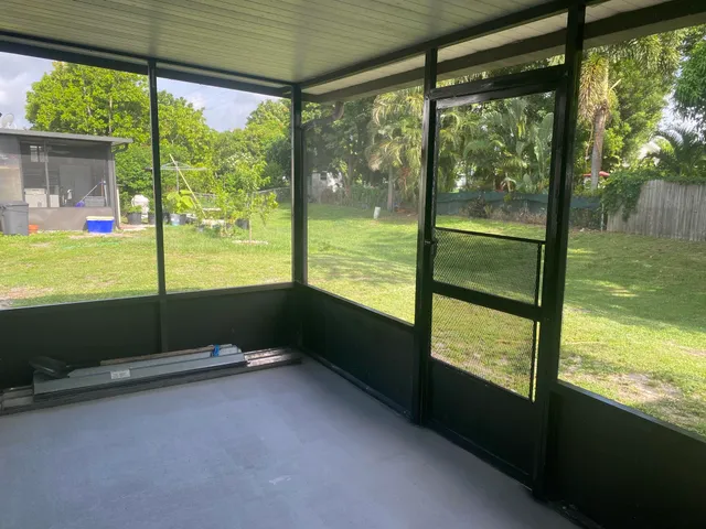 a view of an ocean from a window