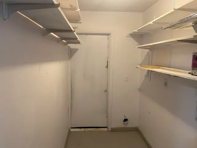 a view of walk in closet