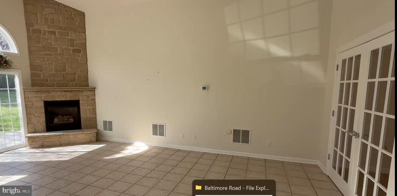 1578 Baltimore Road Dillsburg, PA 17019 - Photo 5 of 22 Bright & Airy Family Room with fireplace