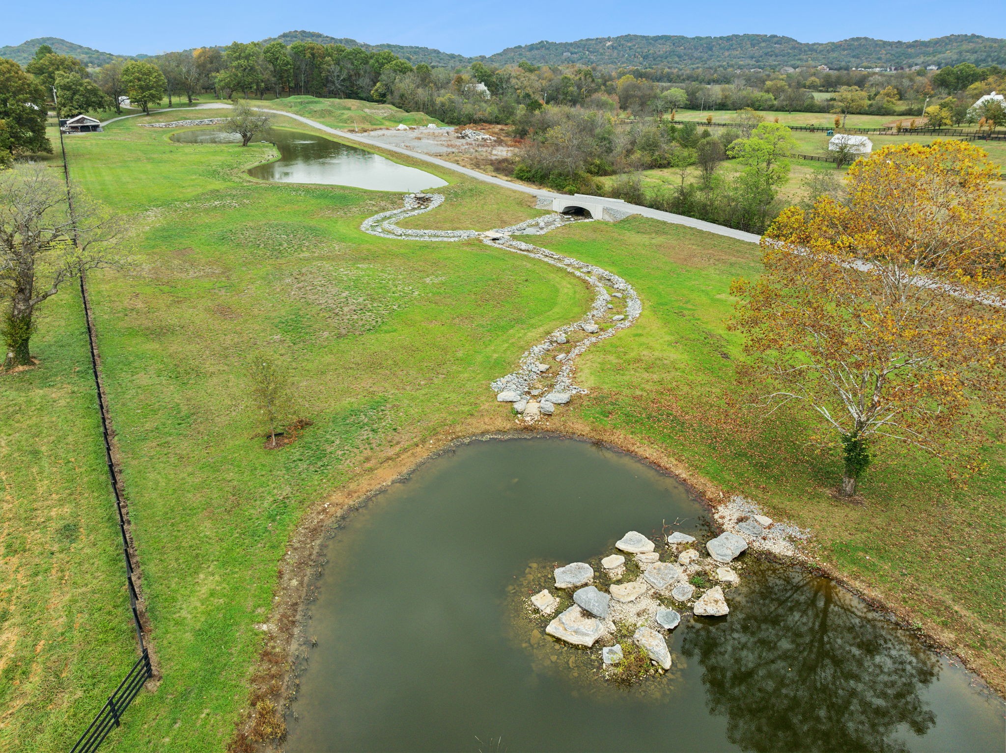 1418 Moran Road Franklin, TN 37069 - Photo 10 of 19 a view of a lake with a mountain