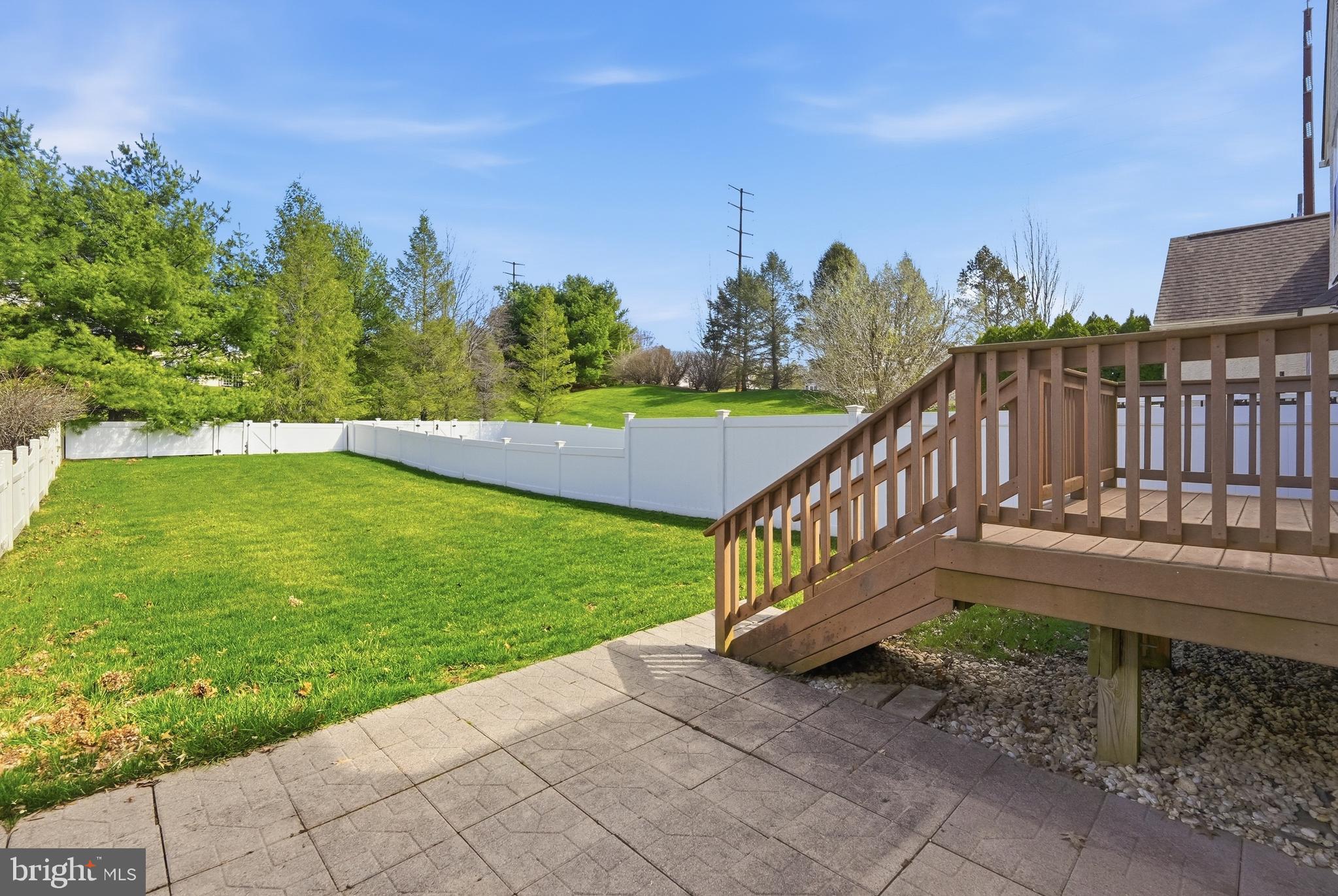 2493 Thistle Road Macungie, PA 18062 - Photo 17 of 38 private back yard