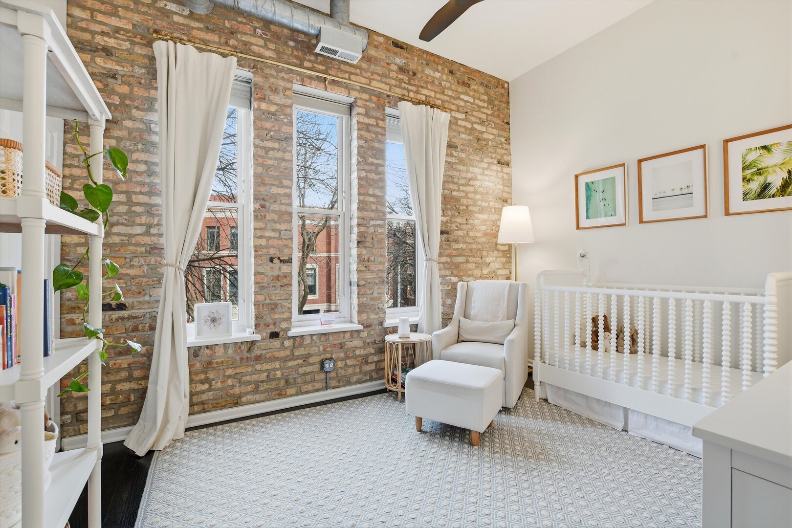 1235 West George Street, Unit 103 Chicago, IL 60657 - Photo 17 of 28 a living room with furniture and a window