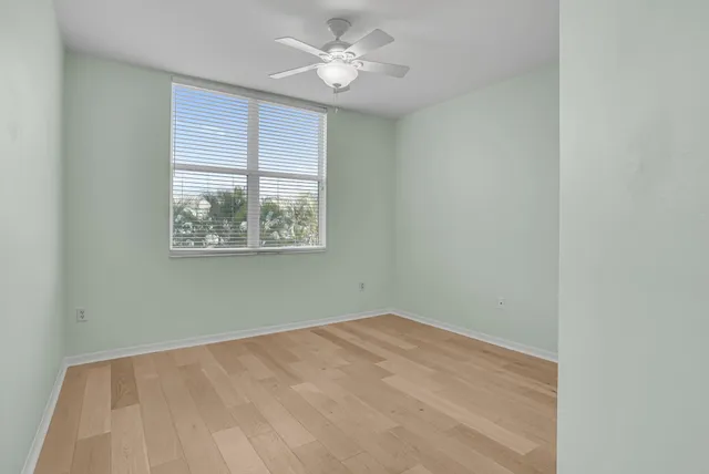 a bathroom with a sink vanity and a mirror