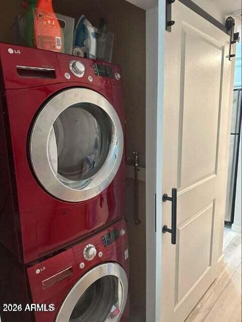 7436 East Chaparral Road, Unit B151 Scottsdale, AZ 85250 - Photo 14 of 19 a utility room with dryer and washer