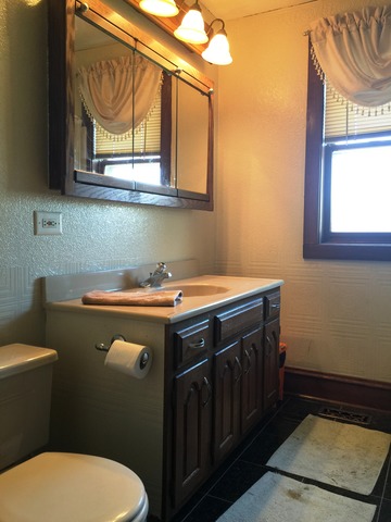 47 12n204 Il Route Hampshire, IL 60140 - Photo 20 of 25 a bathroom with a sink a toilet and a mirror