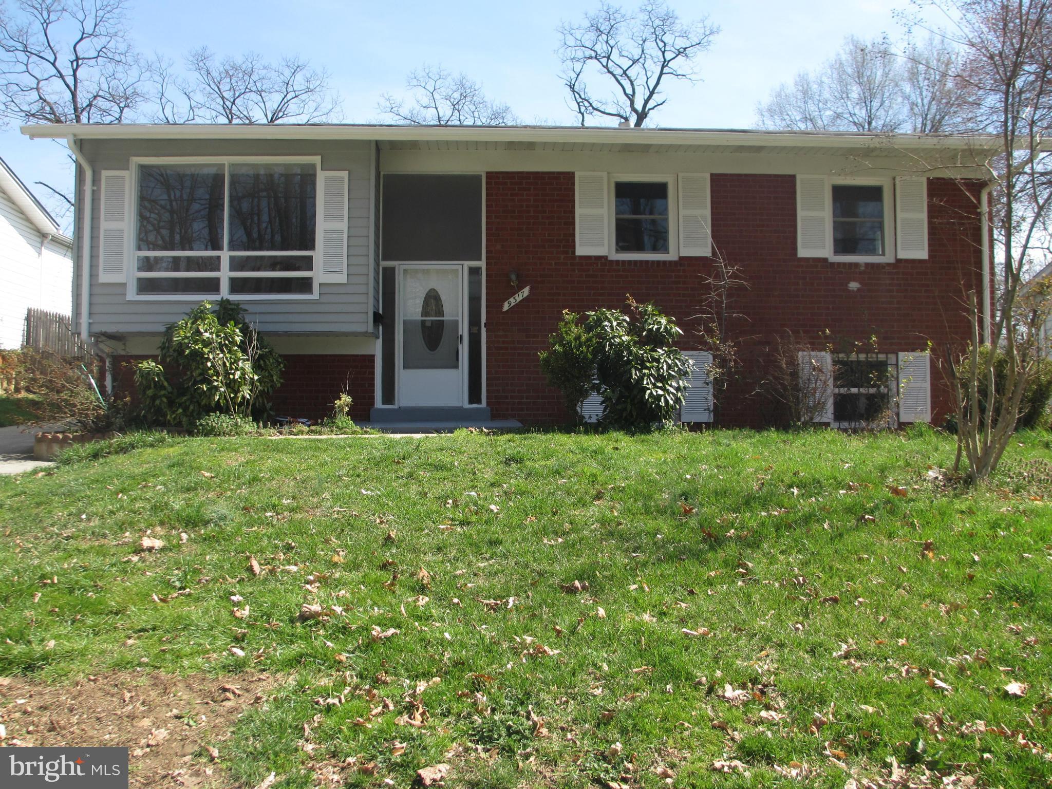 9317 Avenel Road Silver Spring, MD 20903 - Photo 1 of 26 Brick front