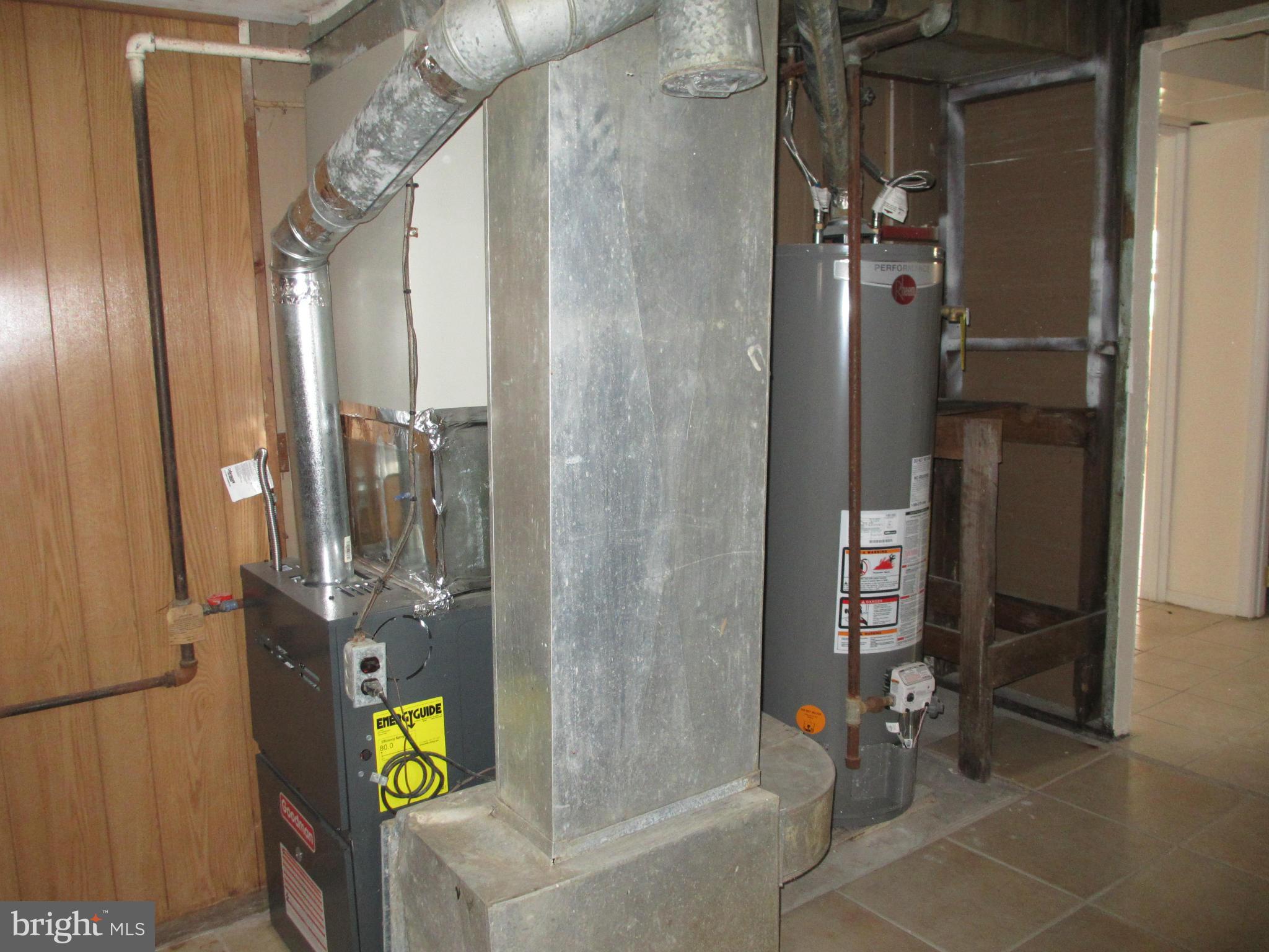 9317 Avenel Road Silver Spring, MD 20903 - Photo 25 of 26 Utility room with new furnace and hot water heater