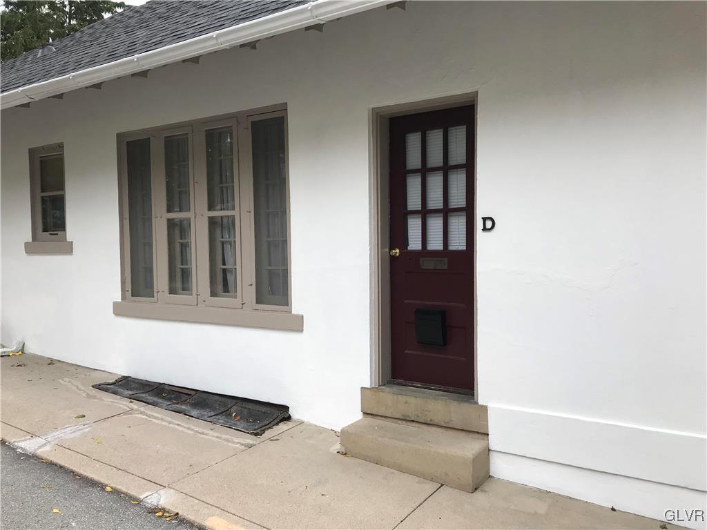 2122 Walnut Street, Unit D Allentown, PA 18104 - Photo 11 of 11 a view of front door of house