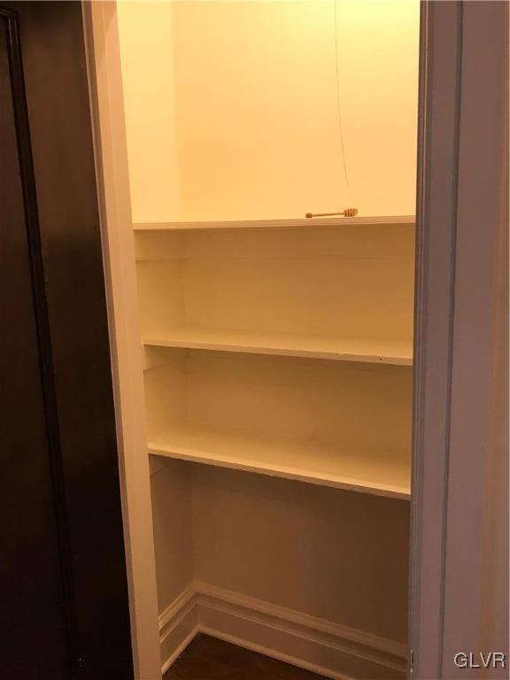 2122 Walnut Street, Unit D Allentown, PA 18104 - Photo 8 of 11 a view of a closet with an empty space