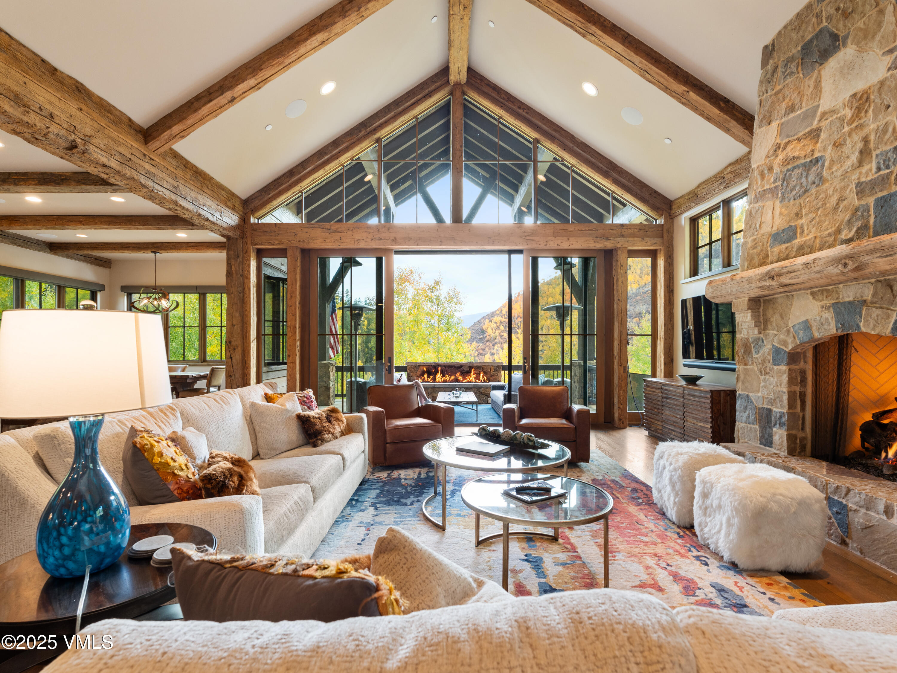 1677 Buffehr Creek Road Vail, CO 81657 - Photo 9 of 65 Living Room
