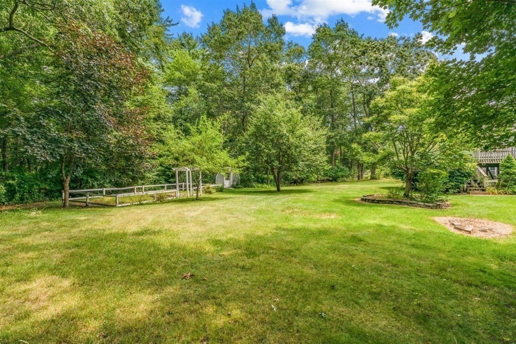 17 Brentwood Road Kingston, MA 02364 - Photo 28 of 33 a view of a yard with a trees