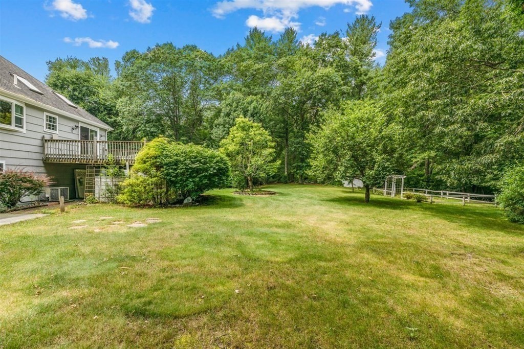 17 Brentwood Road Kingston, MA 02364 - Photo 4 of 33 a view of a backyard with swimming pool