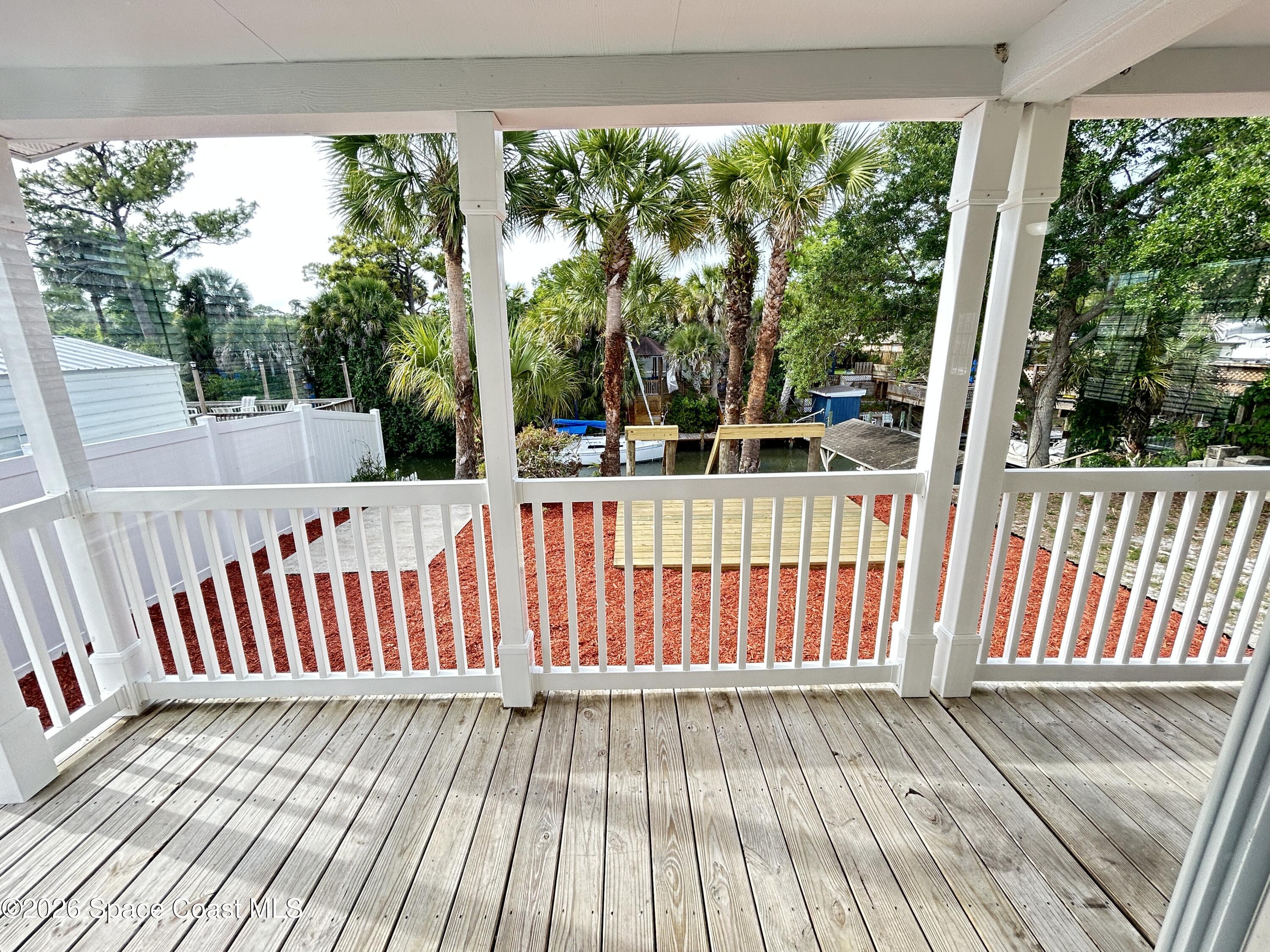 117 Lewis Street Edgewater, FL 32141 - Photo 25 of 26 a view of a wooden deck